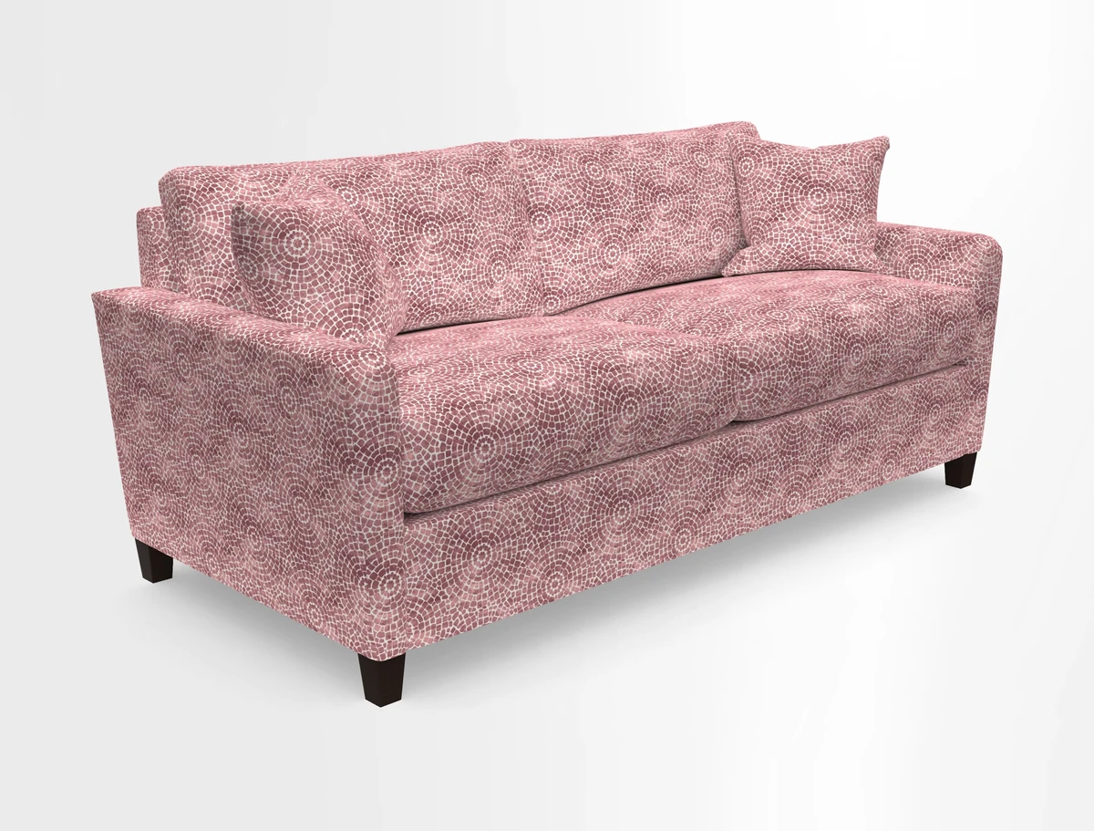 Greenwich 3 seater sofa in Two Tone Plain Biscuit
