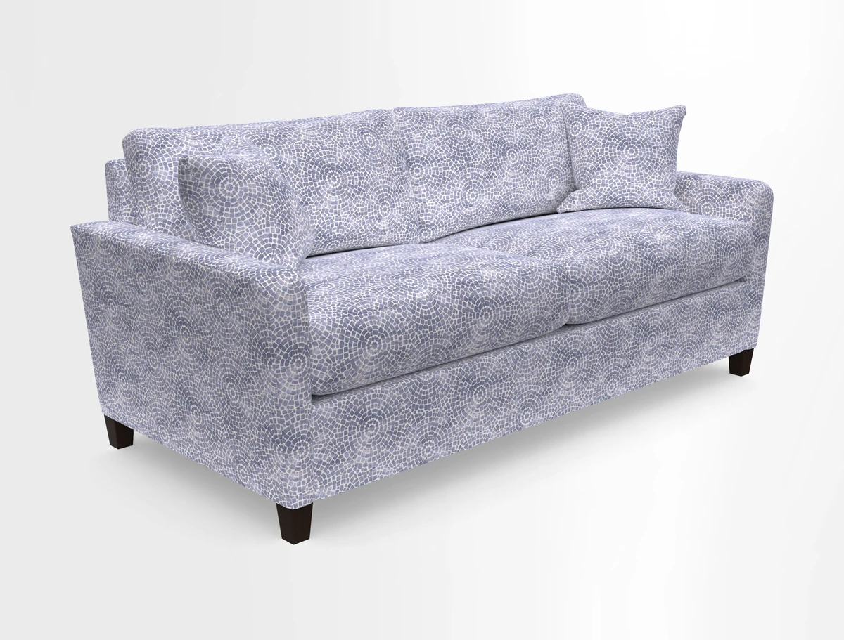 Greenwich 3 seater sofa in Two Tone Plain Biscuit