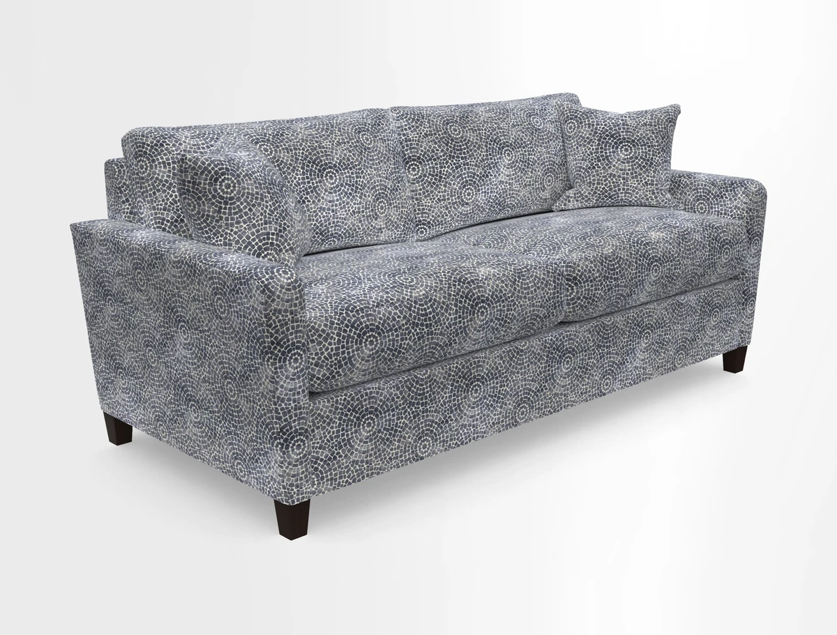 Greenwich 3 seater sofa in Two Tone Plain Biscuit