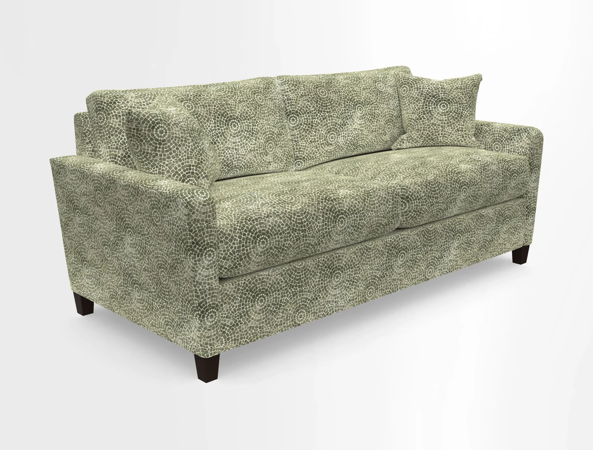 Greenwich 3 seater sofa in Two Tone Plain Biscuit
