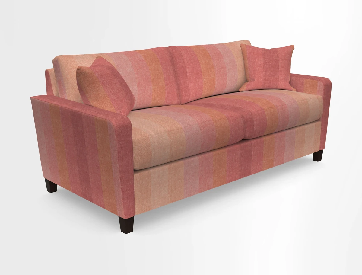 Greenwich 3 seater sofa in Two Tone Plain Biscuit
