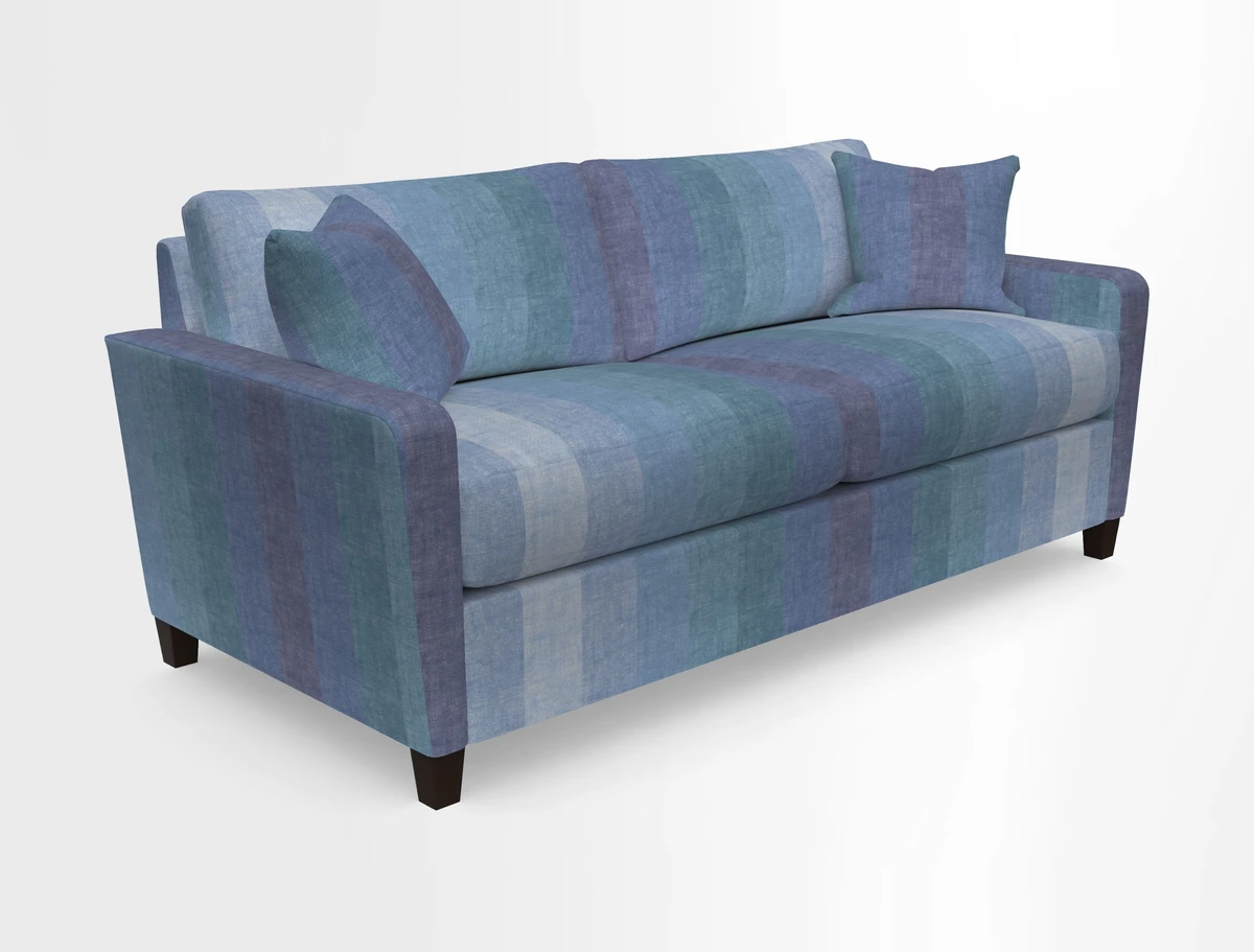 Greenwich 3 seater sofa in Two Tone Plain Biscuit