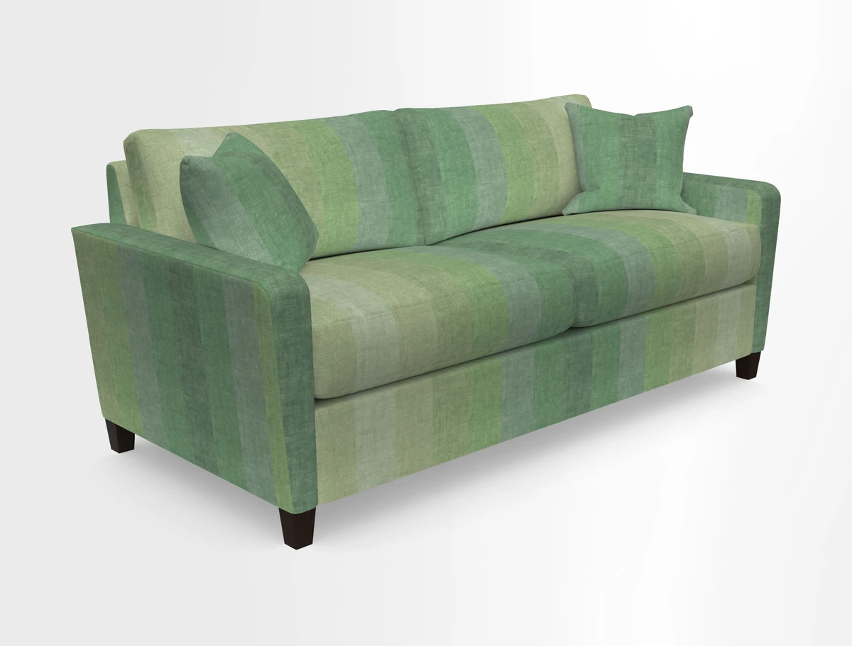 Greenwich 3 seater sofa in Two Tone Plain Biscuit