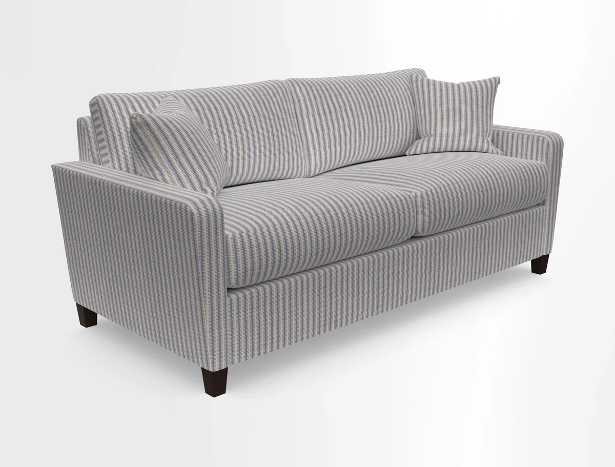 Greenwich 3 seater sofa in Two Tone Plain Biscuit