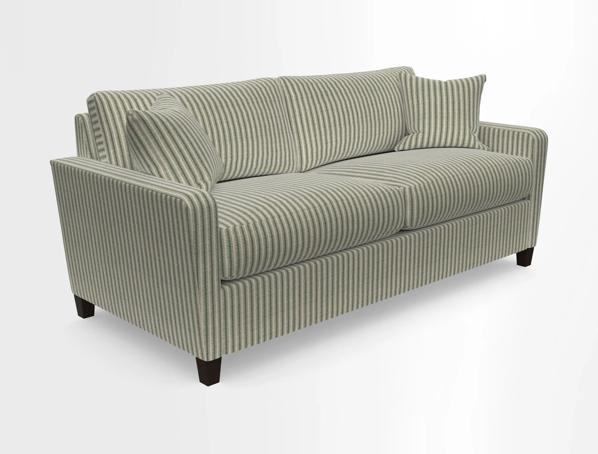 Greenwich 3 seater sofa in Two Tone Plain Biscuit