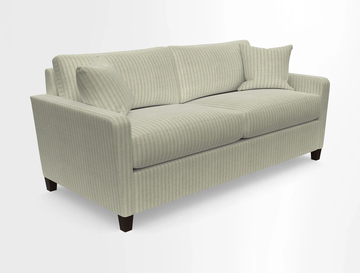 Greenwich 3 seater sofa in Two Tone Plain Biscuit