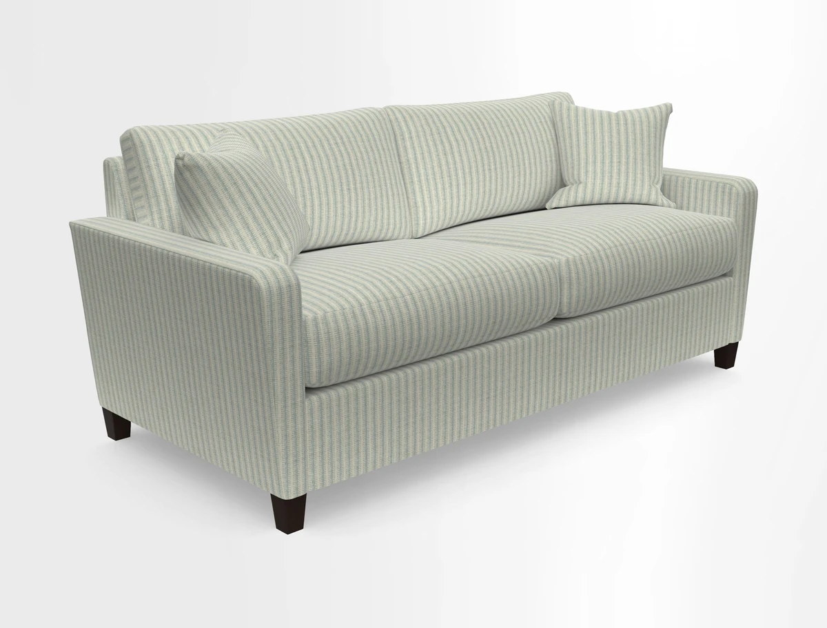 Greenwich 3 seater sofa in Two Tone Plain Biscuit