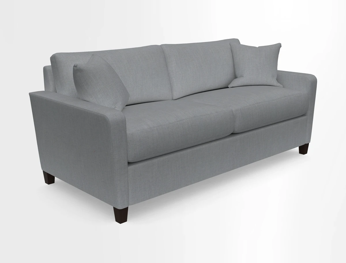 Greenwich 3 seater sofa in Two Tone Plain Biscuit