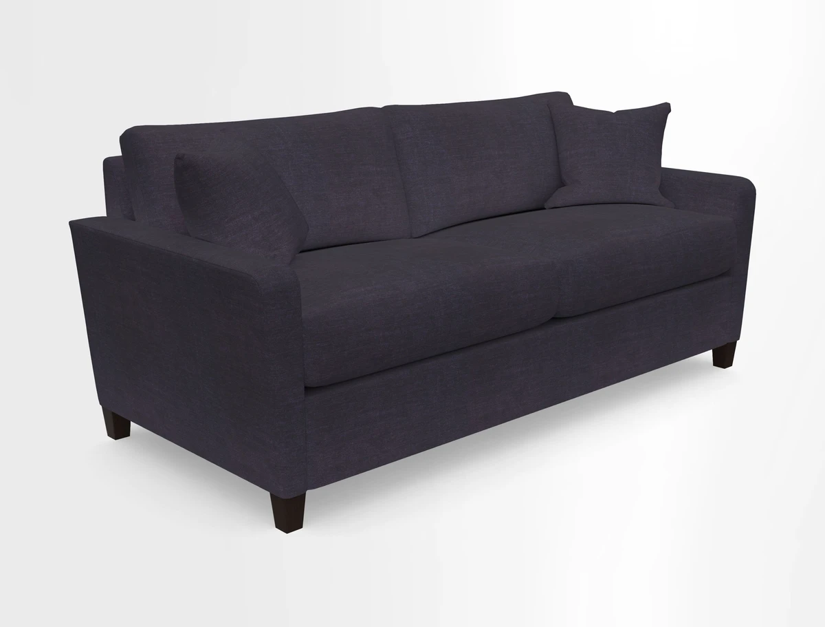 Greenwich 3 seater sofa in Two Tone Plain Biscuit