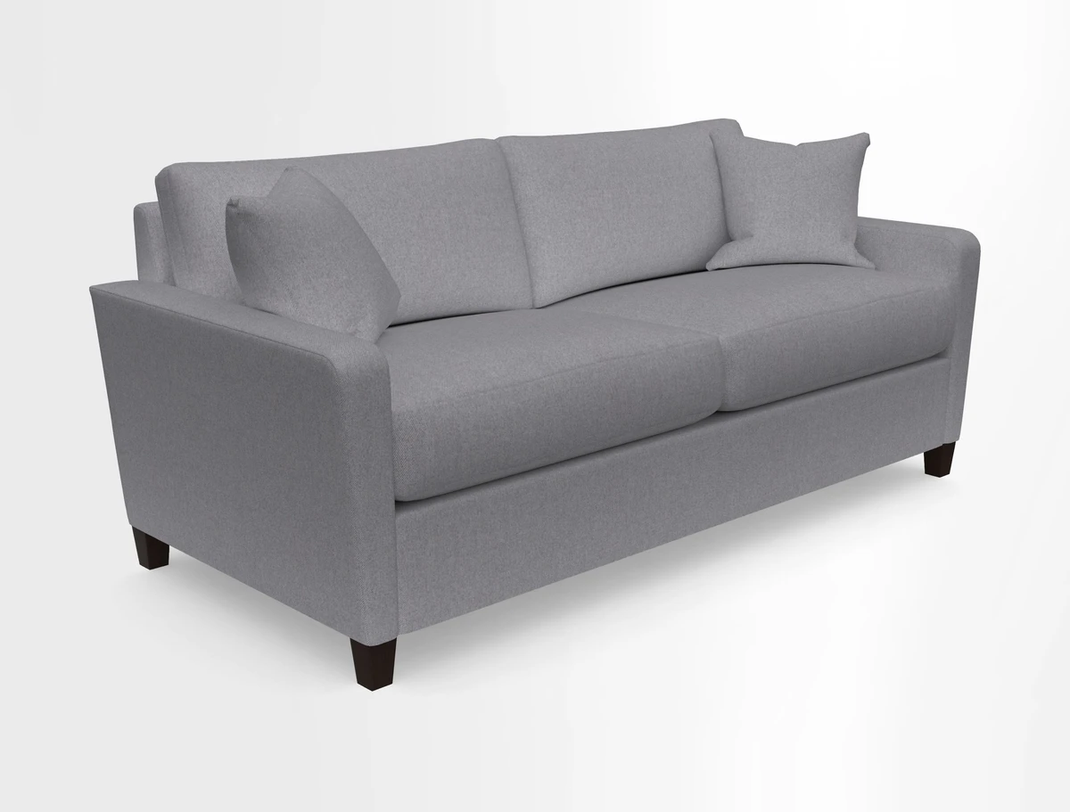 Greenwich 3 seater sofa in Two Tone Plain Biscuit