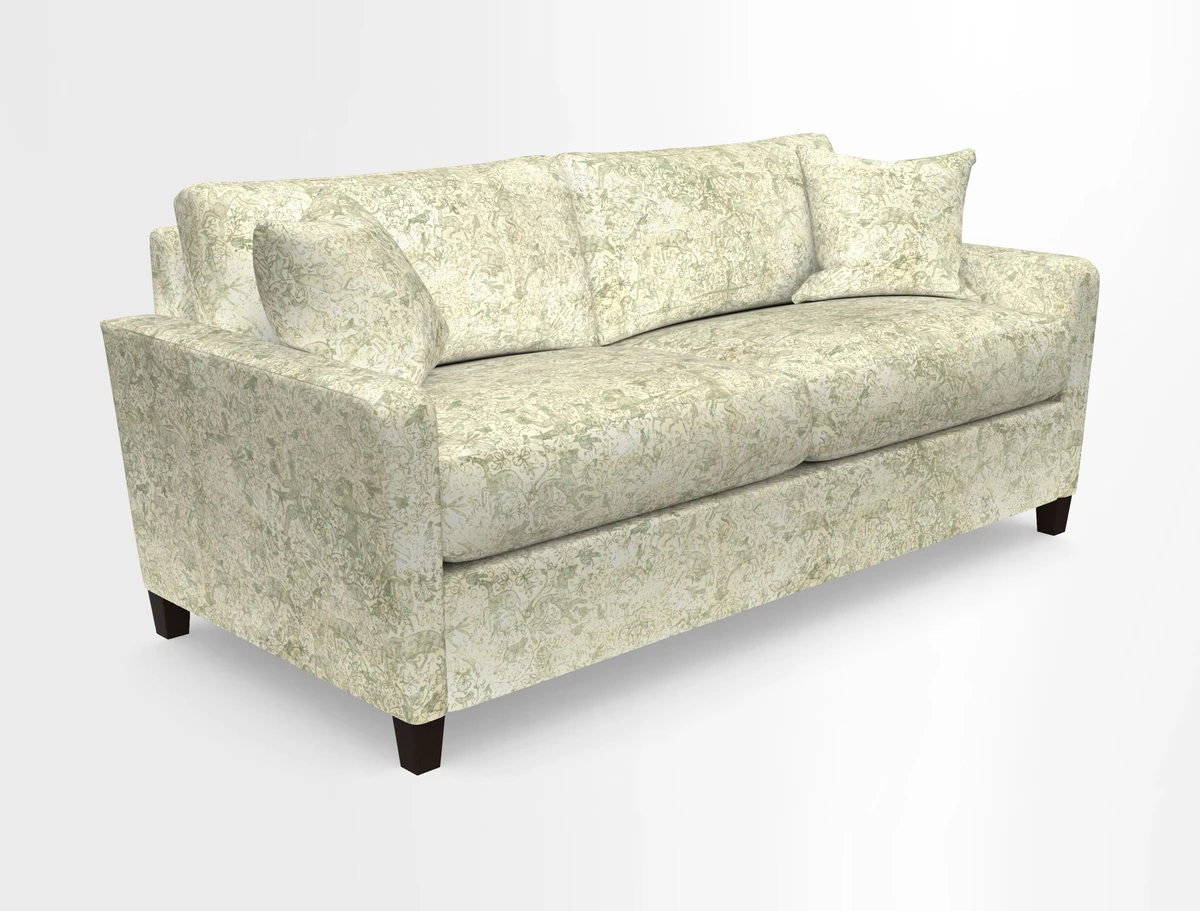 Greenwich 3 seater sofa in Two Tone Plain Biscuit