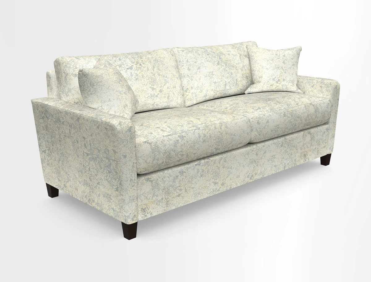 Greenwich 3 seater sofa in Two Tone Plain Biscuit