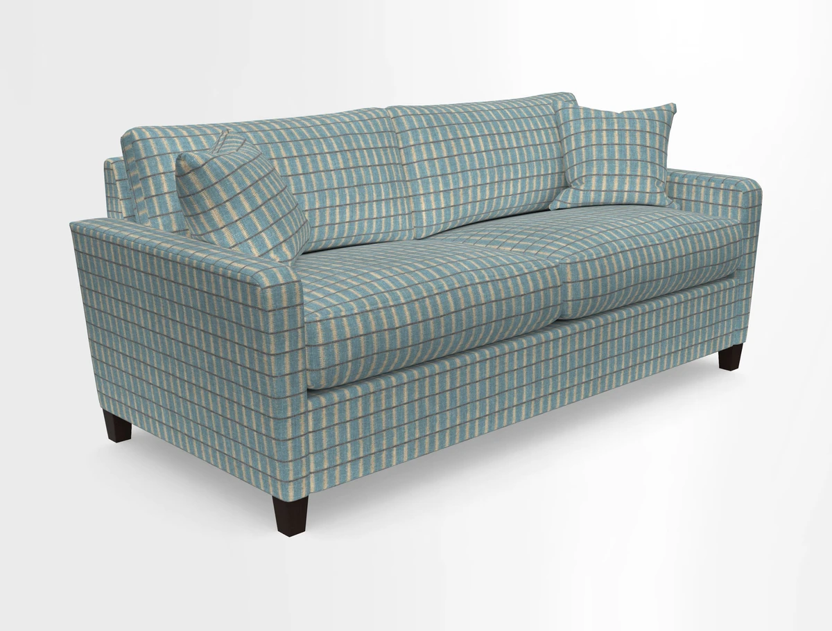 Greenwich 3 seater sofa in Two Tone Plain Biscuit