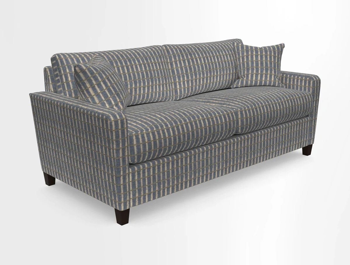 Greenwich 3 seater sofa in Two Tone Plain Biscuit