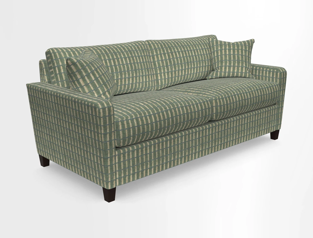 Greenwich 3 seater sofa in Two Tone Plain Biscuit