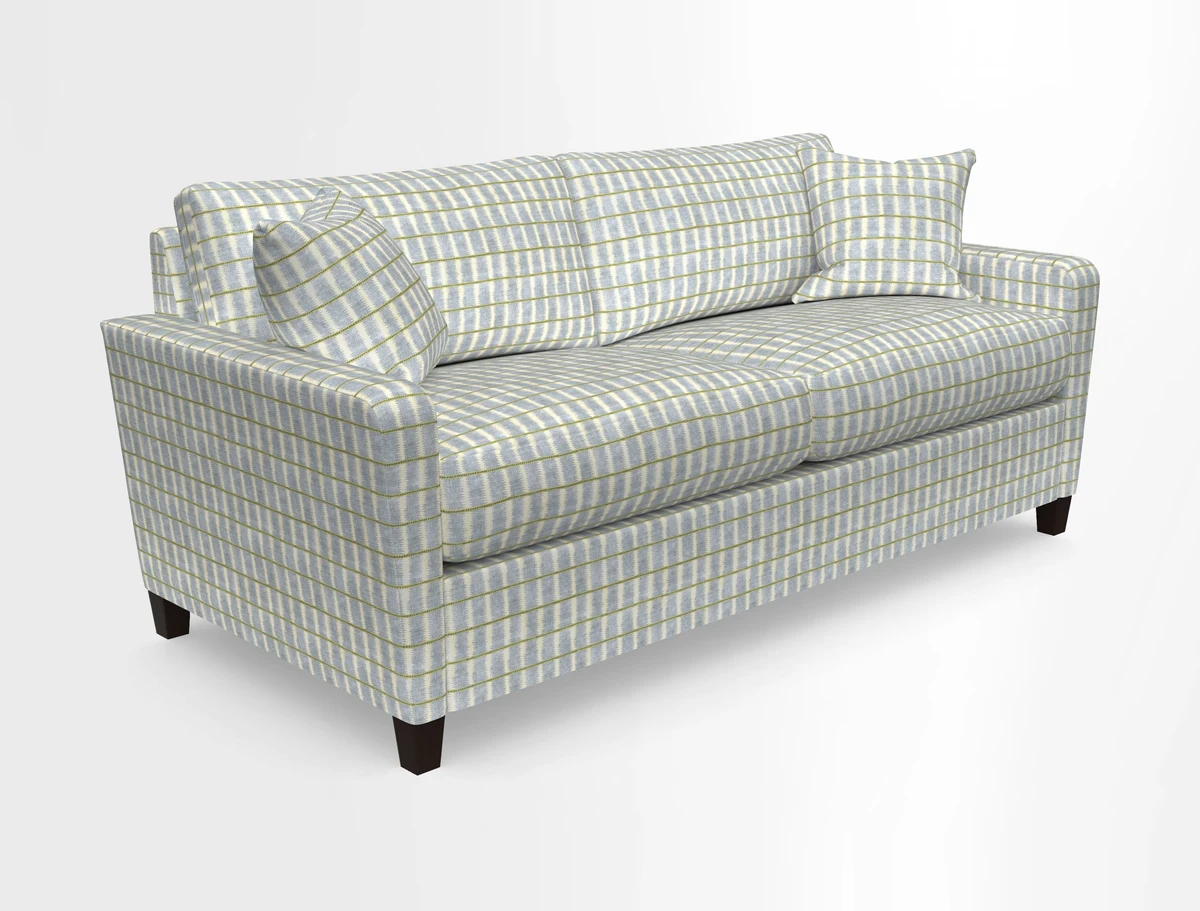 Greenwich 3 seater sofa in Two Tone Plain Biscuit