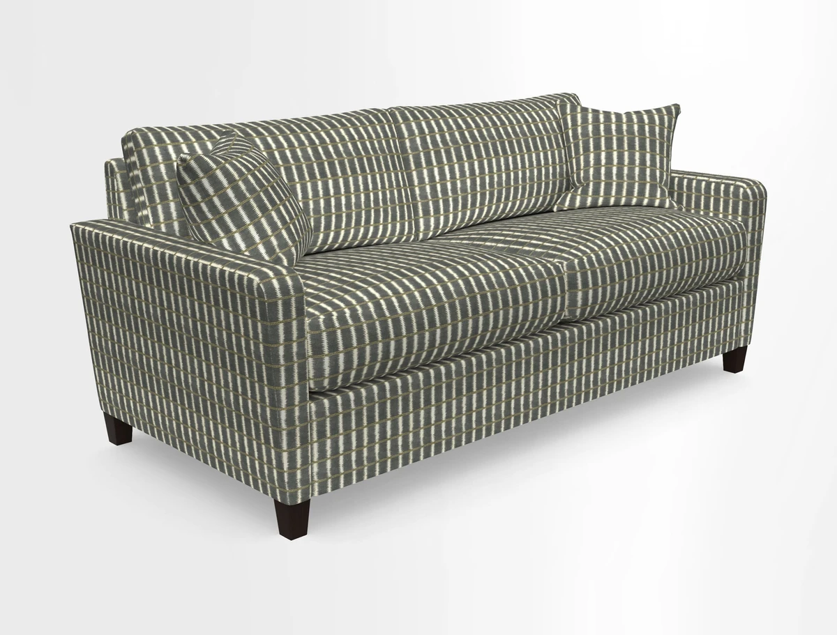 Greenwich 3 seater sofa in Two Tone Plain Biscuit
