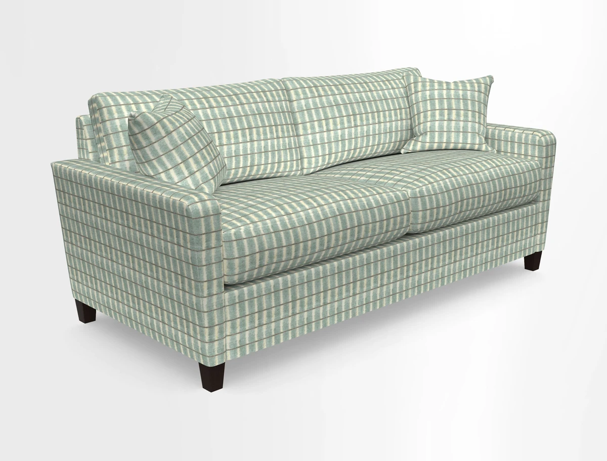 Greenwich 3 seater sofa in Two Tone Plain Biscuit