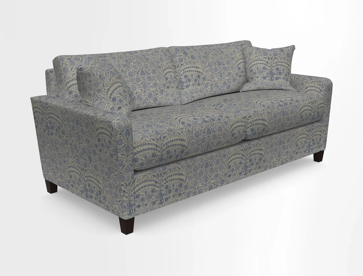 Greenwich 3 seater sofa in Two Tone Plain Biscuit