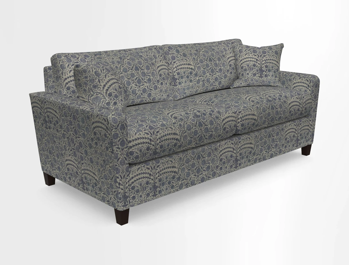 Greenwich 3 seater sofa in Two Tone Plain Biscuit