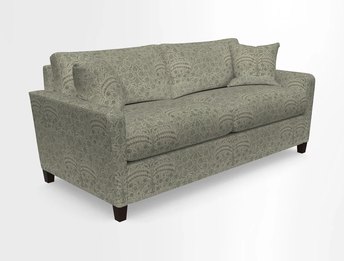 Greenwich 3 seater sofa in Two Tone Plain Biscuit