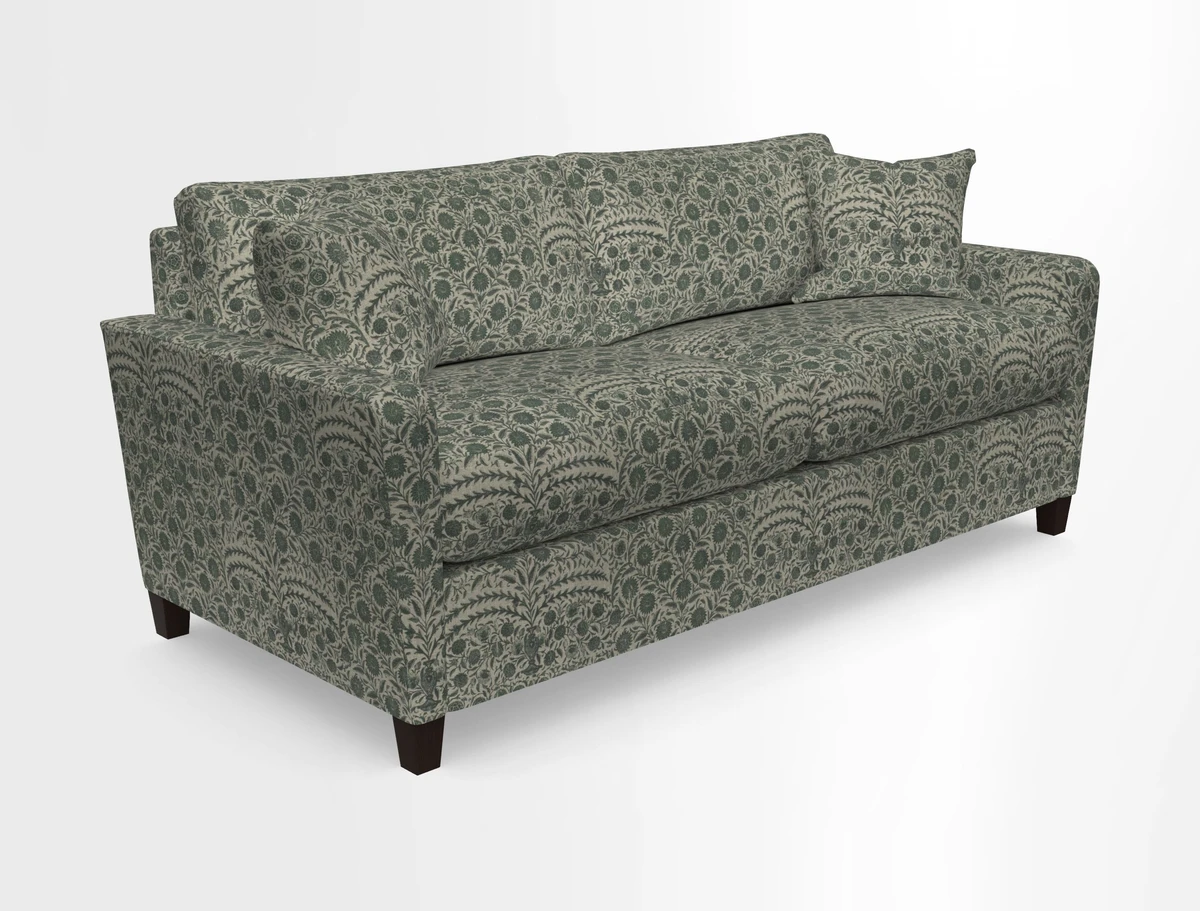 Greenwich 3 seater sofa in Two Tone Plain Biscuit
