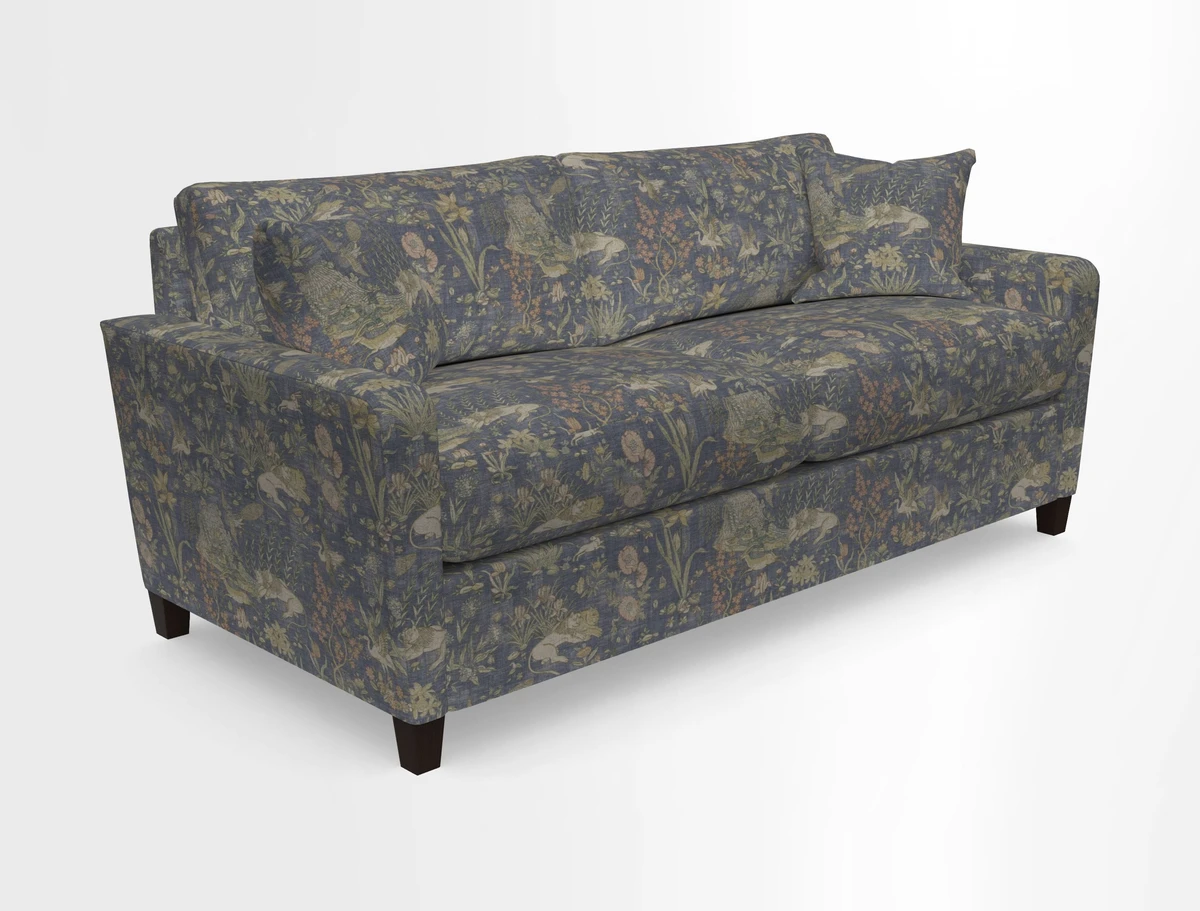 Greenwich 3 seater sofa in Two Tone Plain Biscuit