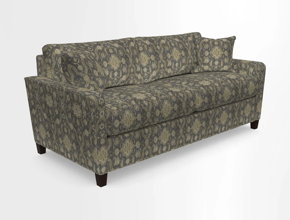 Greenwich 3 seater sofa in Two Tone Plain Biscuit