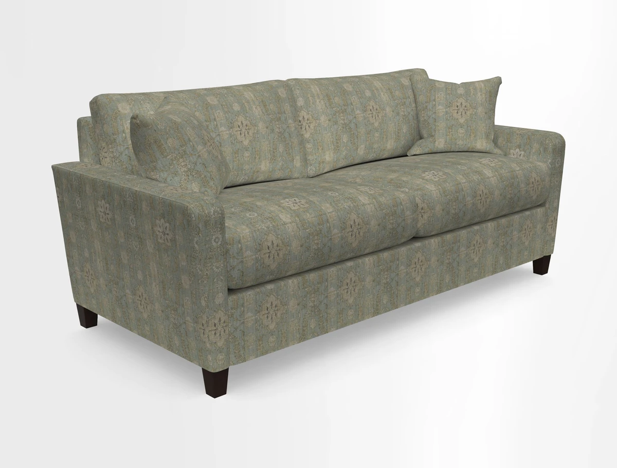 Greenwich 3 seater sofa in Two Tone Plain Biscuit