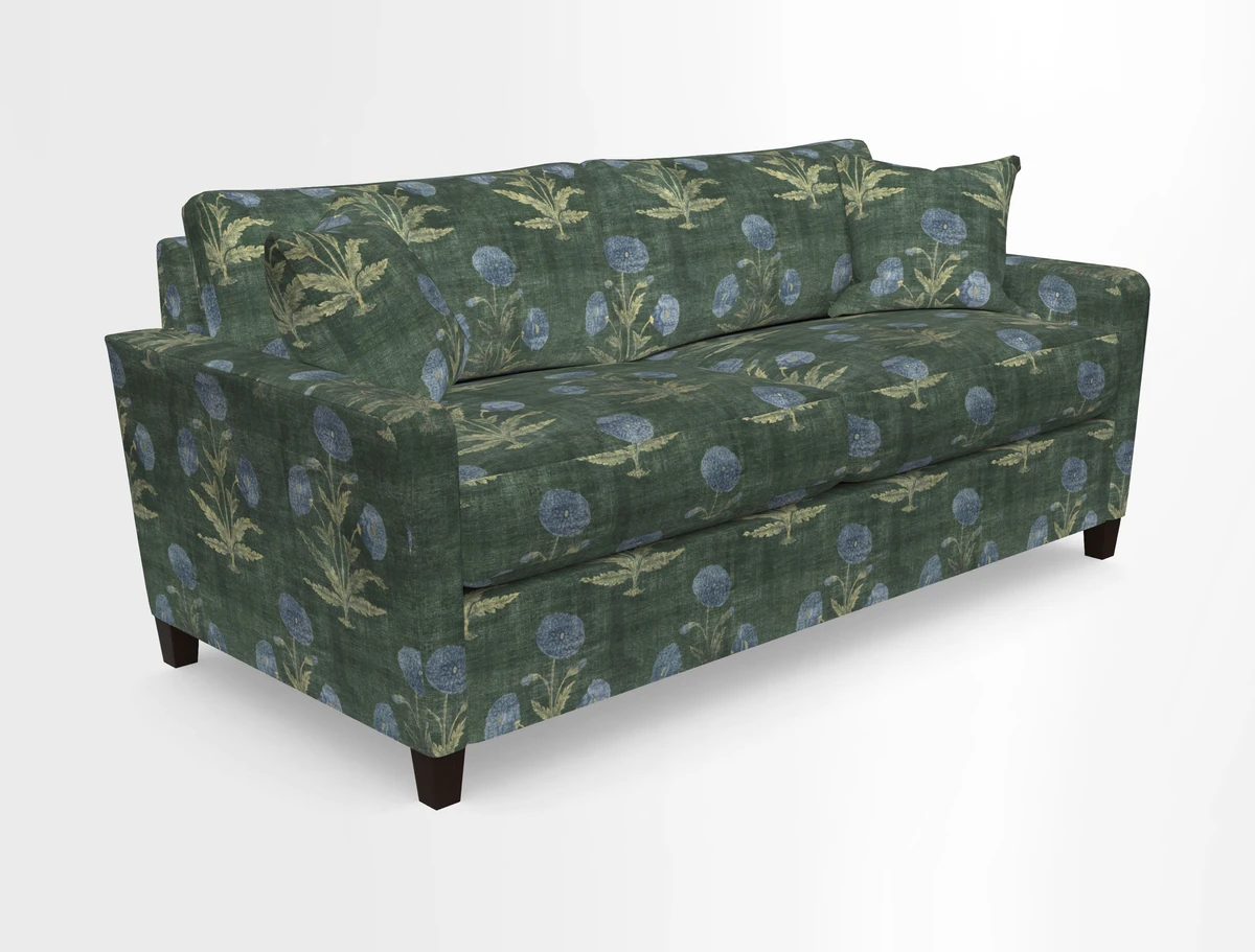 Greenwich 3 seater sofa in Two Tone Plain Biscuit