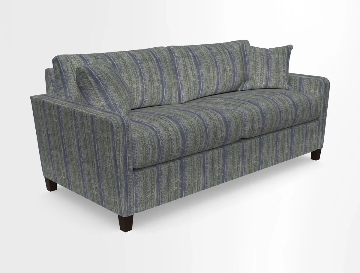 Greenwich 3 seater sofa in Two Tone Plain Biscuit