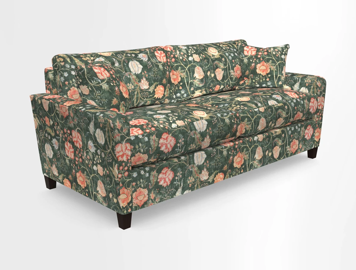 Greenwich 3 seater sofa in Two Tone Plain Biscuit