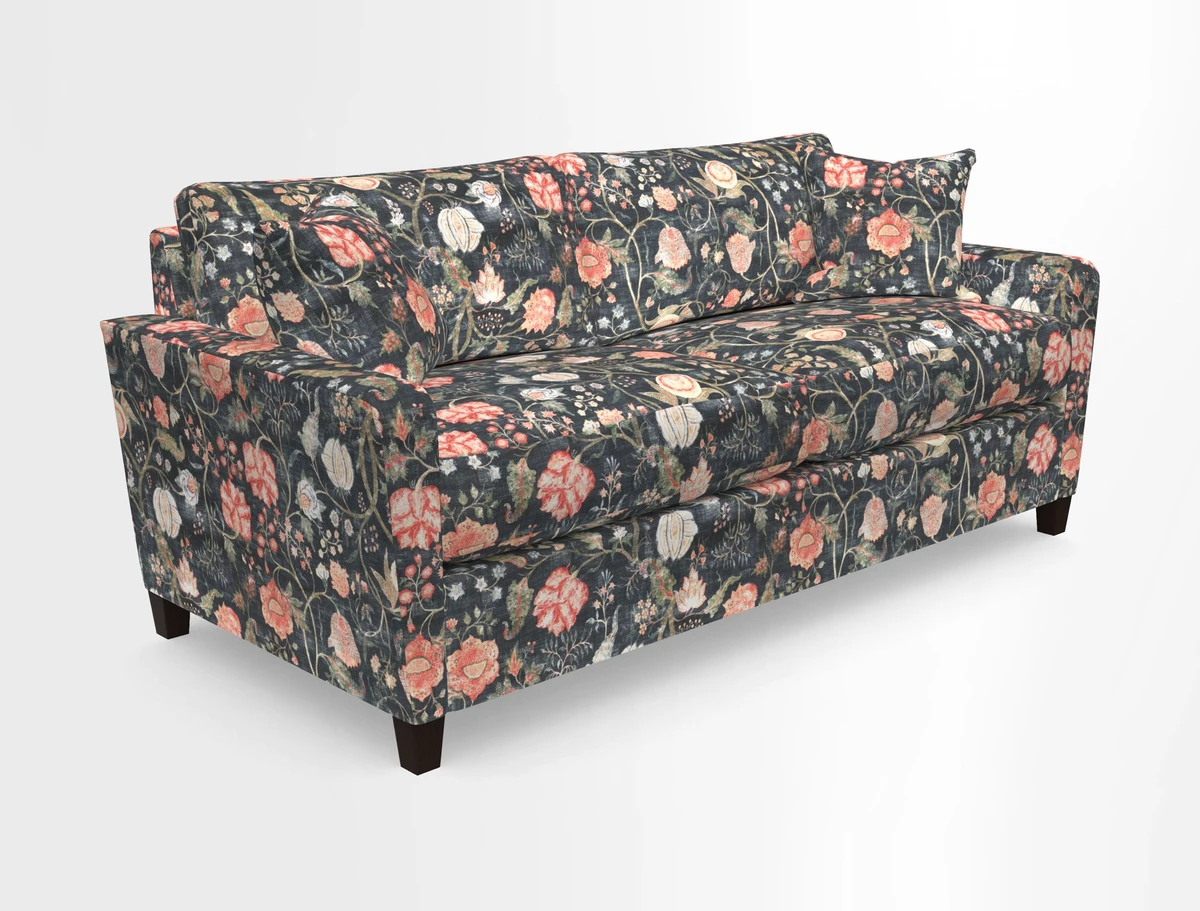 Greenwich 3 seater sofa in Two Tone Plain Biscuit