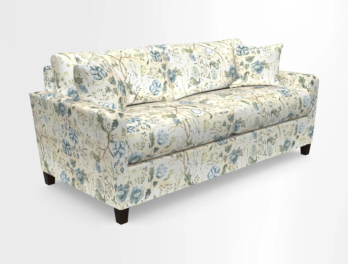 Greenwich 3 seater sofa in Two Tone Plain Biscuit