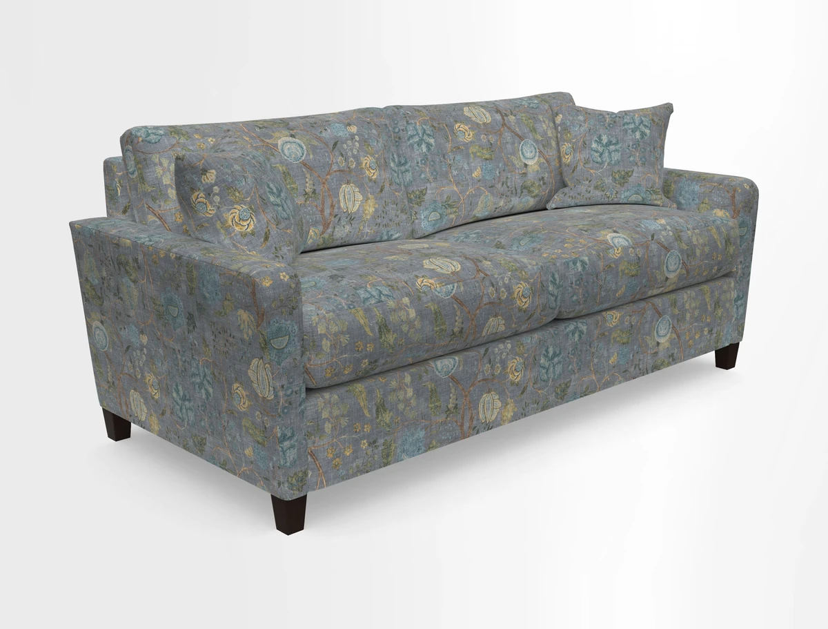 Greenwich 3 seater sofa in Two Tone Plain Biscuit