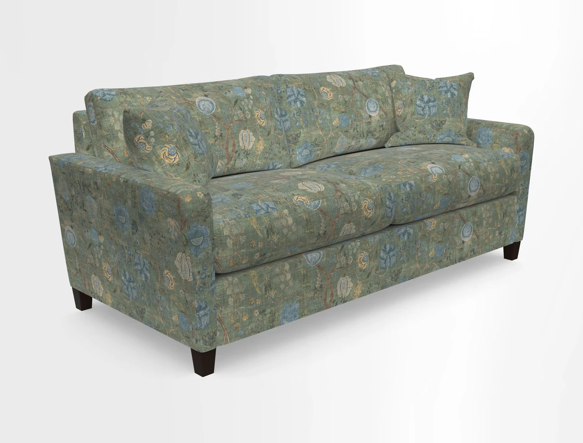 Greenwich 3 seater sofa in Two Tone Plain Biscuit