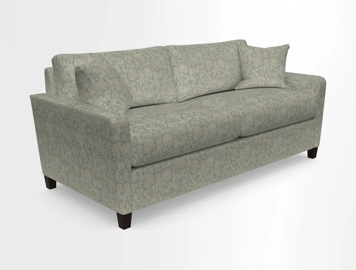 Greenwich 3 seater sofa in Two Tone Plain Biscuit