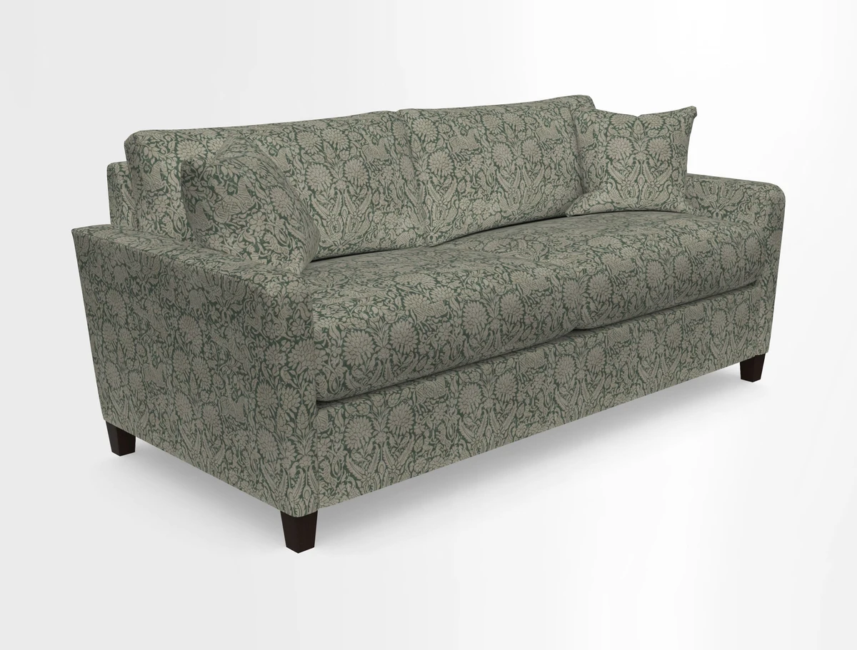 Greenwich 3 seater sofa in Two Tone Plain Biscuit
