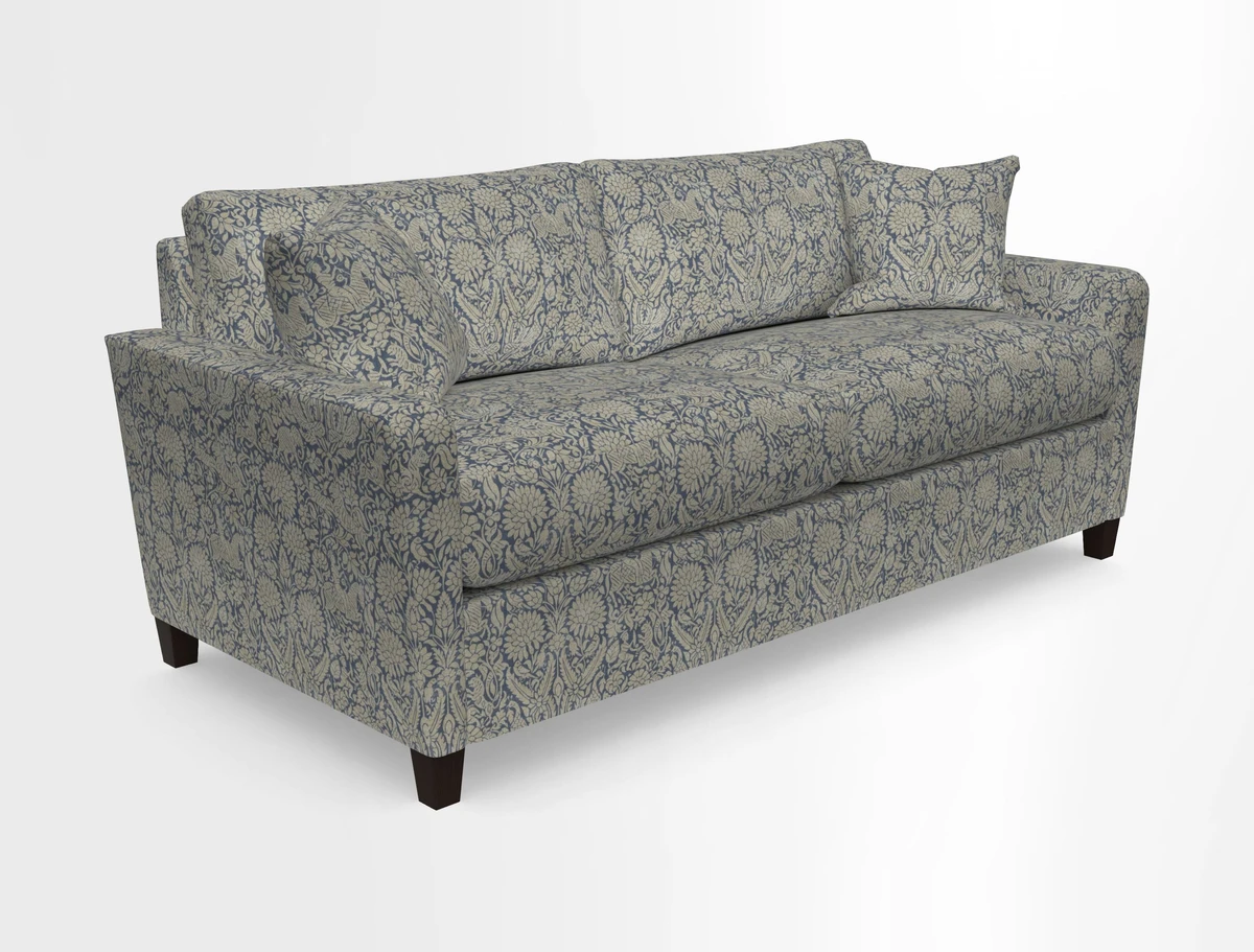 Greenwich 3 seater sofa in Two Tone Plain Biscuit