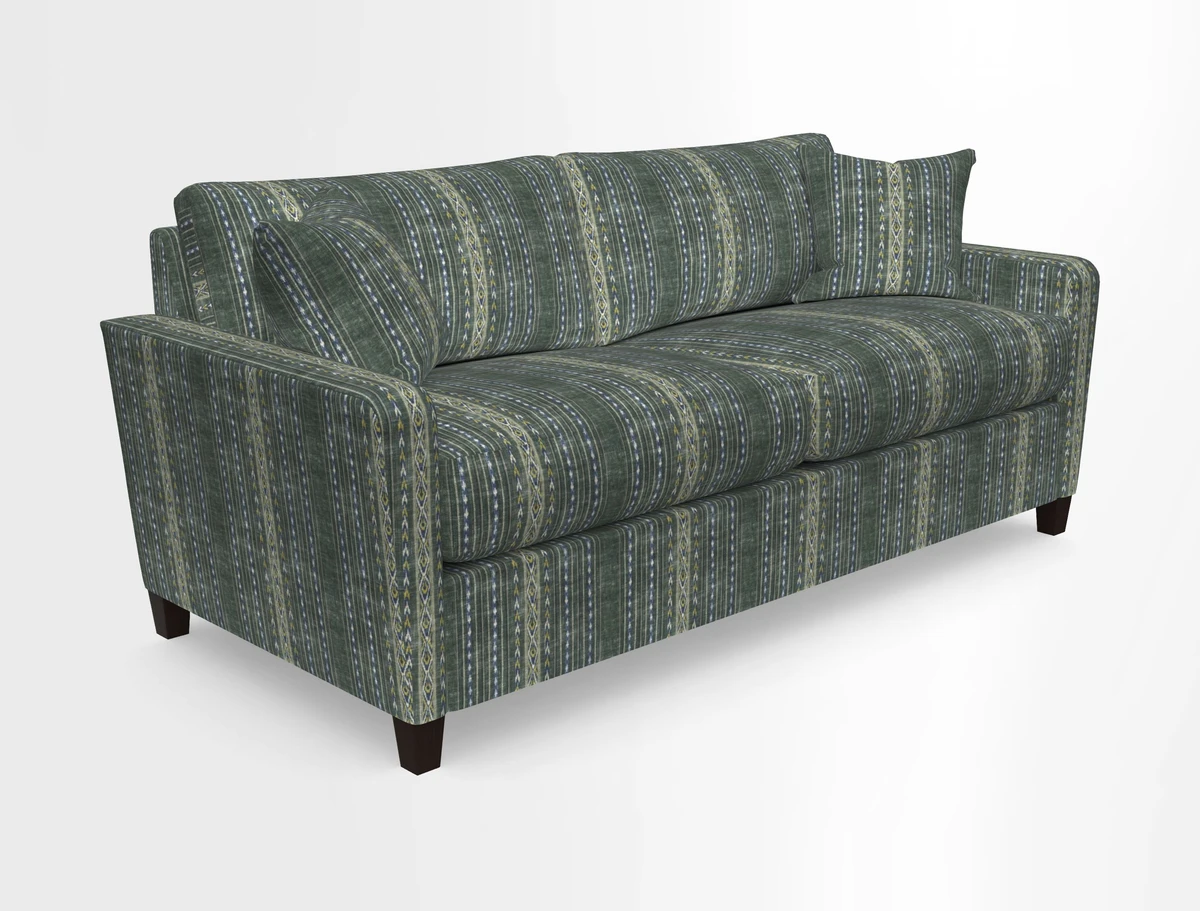 Greenwich 3 seater sofa in Two Tone Plain Biscuit