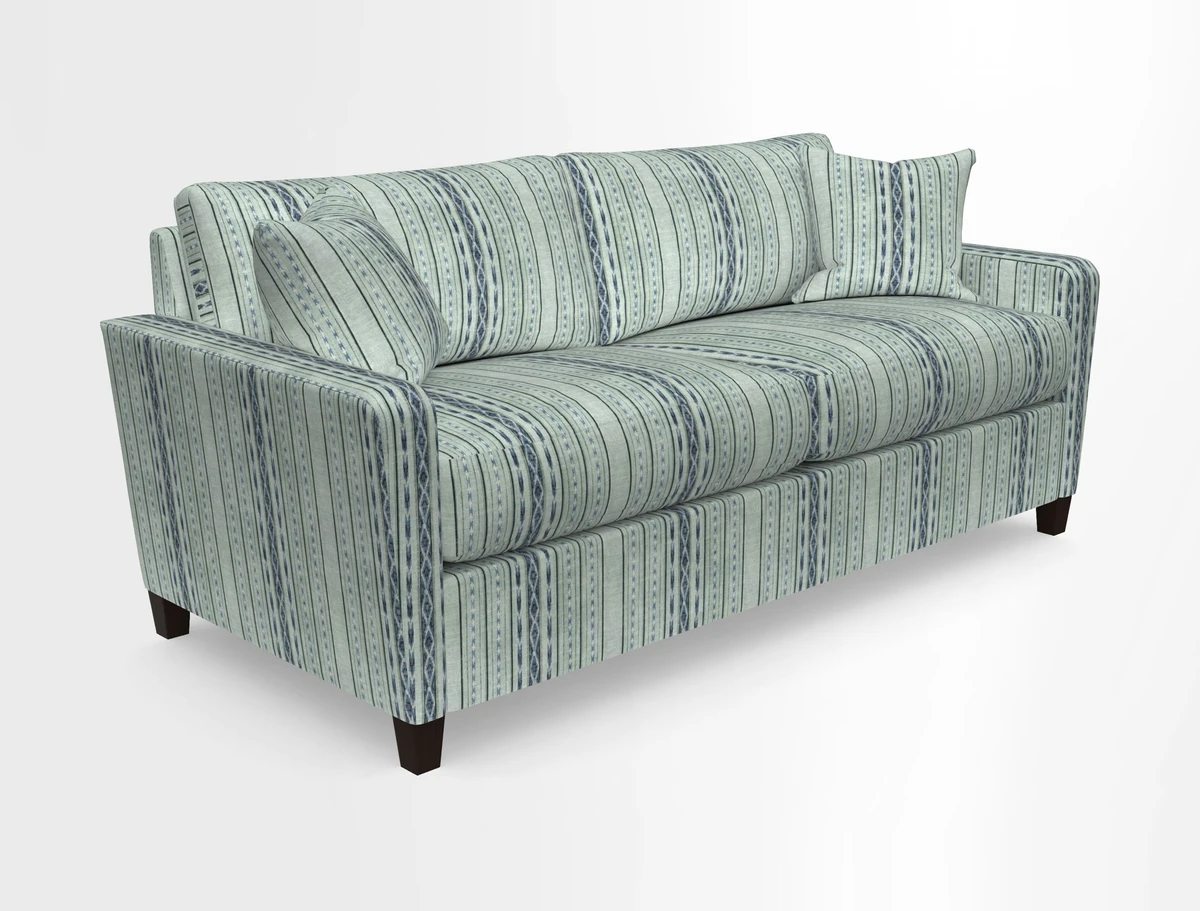 Greenwich 3 seater sofa in Two Tone Plain Biscuit