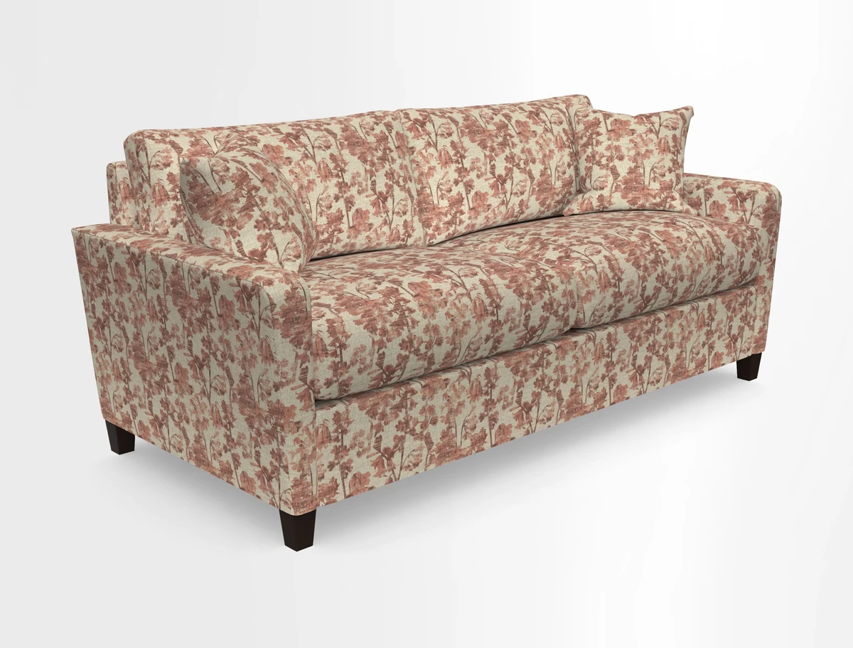 Greenwich 3 seater sofa in Two Tone Plain Biscuit
