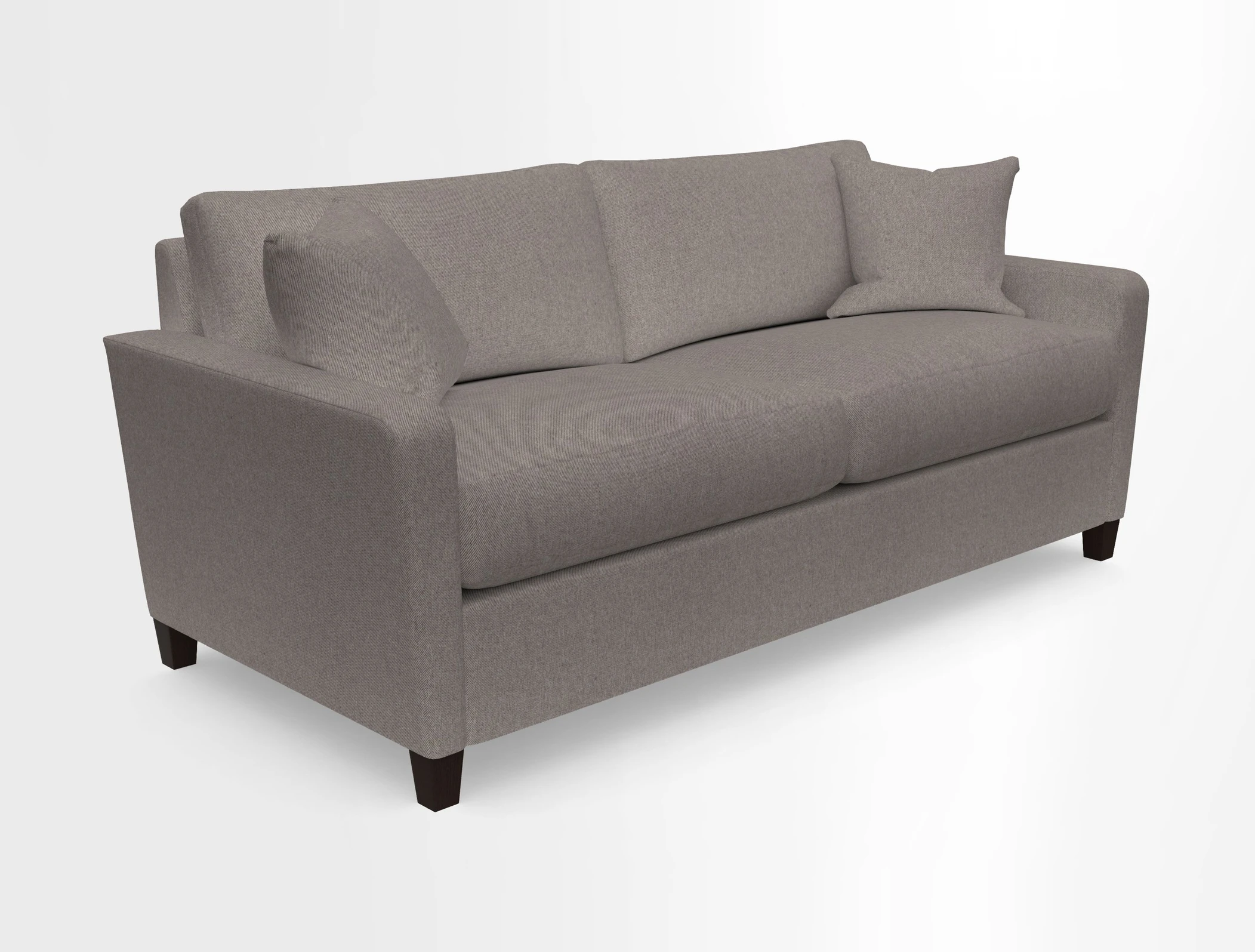 Greenwich 3 seater sofa in Two Tone Plain Biscuit