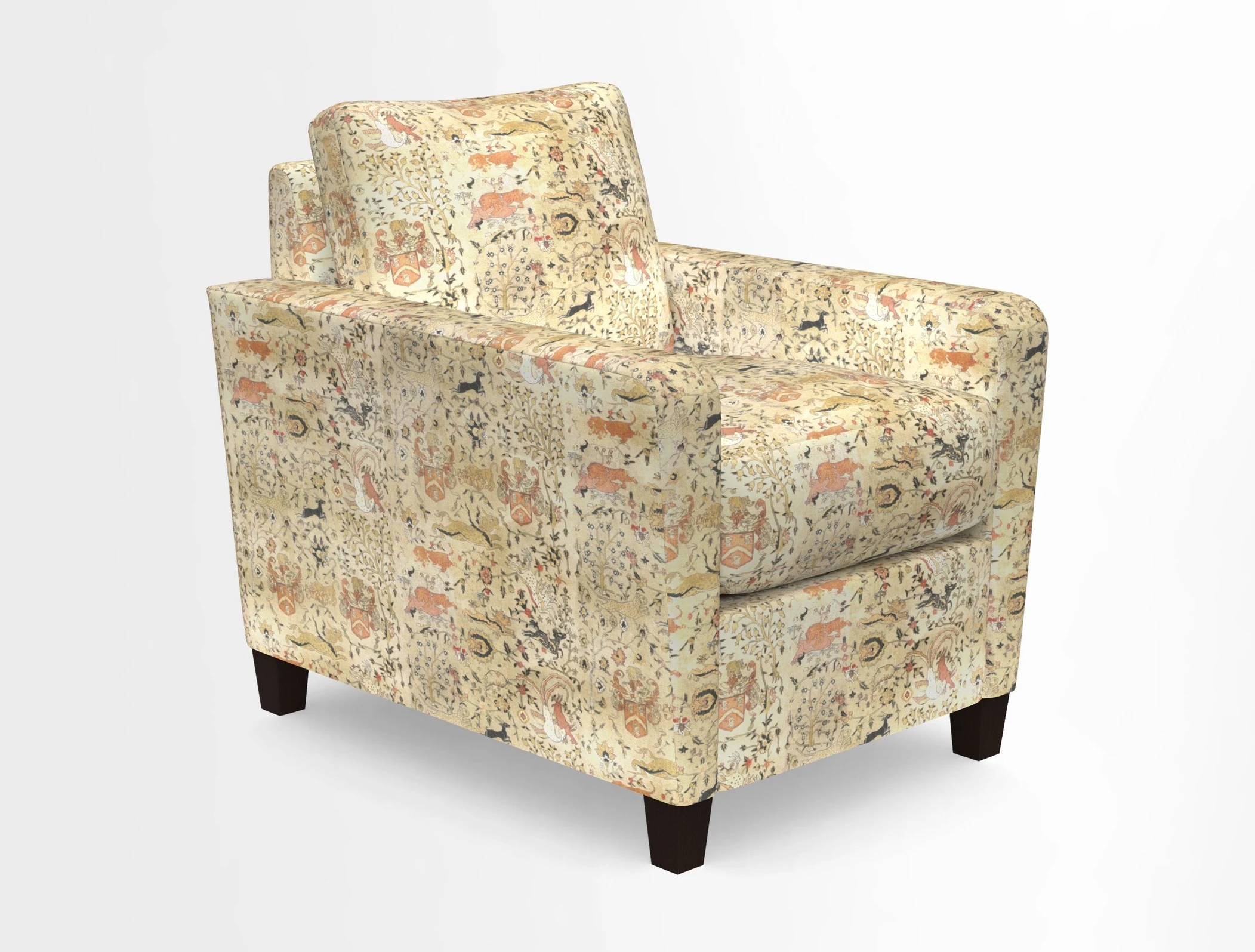 Greenwich chair in Two Tone Plain Biscuit