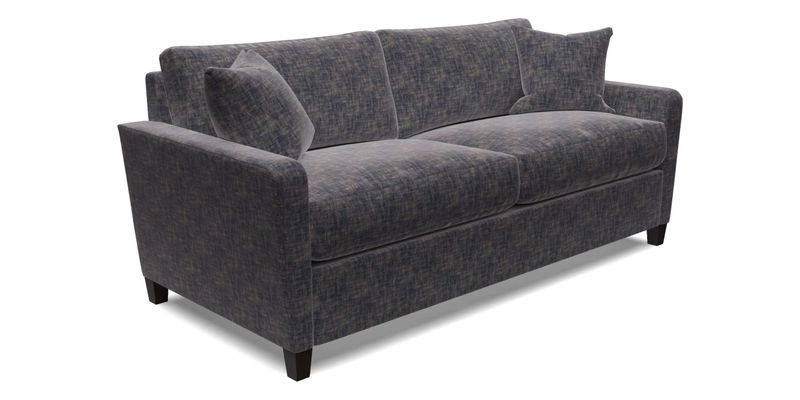 Greenwich 3 seater sofa in Two Tone Plain Biscuit