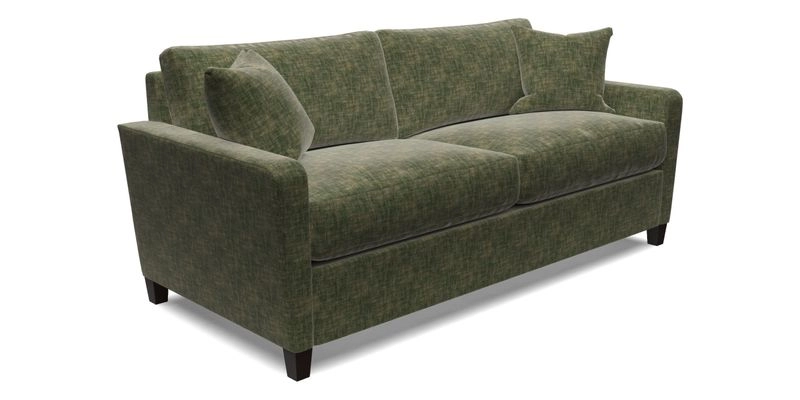 Greenwich 3 seater sofa in Two Tone Plain Biscuit