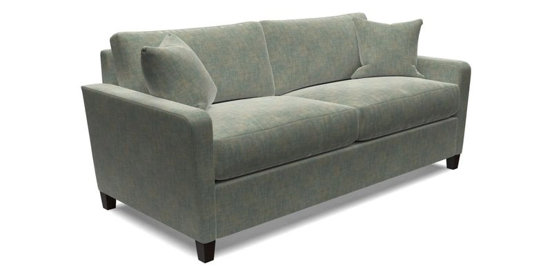 Greenwich 3 seater sofa in Two Tone Plain Biscuit