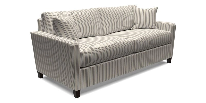 Greenwich 3 seater sofa in Two Tone Plain Biscuit