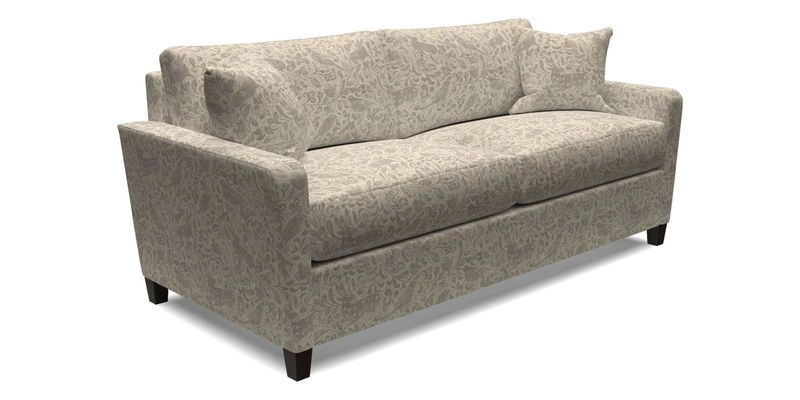 Greenwich 3 seater sofa in Two Tone Plain Biscuit