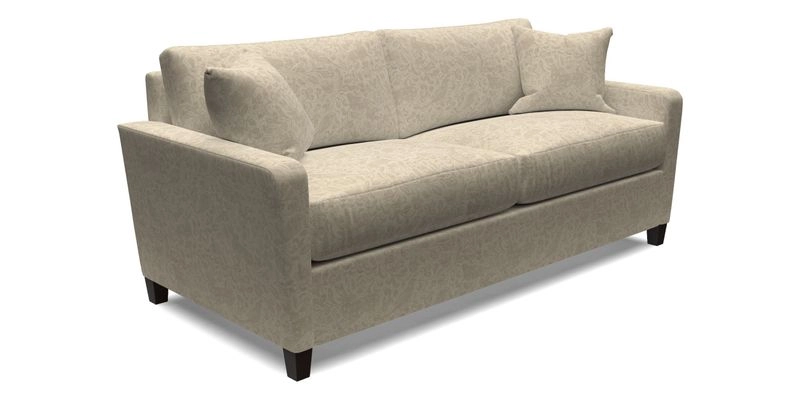 Greenwich 3 seater sofa in Two Tone Plain Biscuit